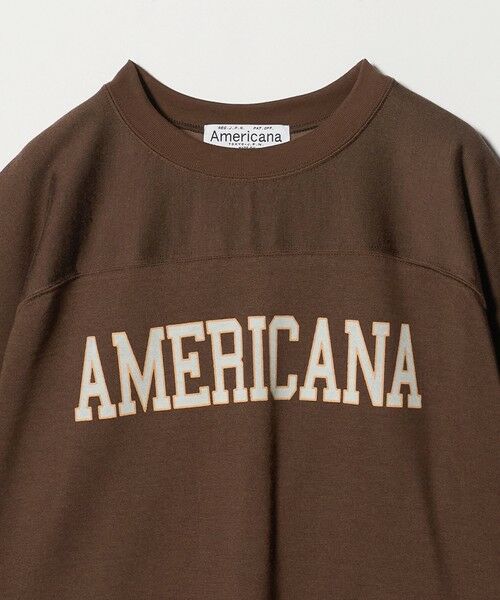 BEAUTY&YOUTH UNITED ARROWS / ビューティー&ユース ユナイテッドアローズ Tシャツ | ＜Americana＞フットボール Tシャツ | 詳細10