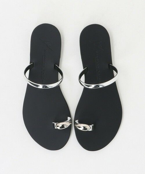 BEAUTY&YOUTH UNITED ARROWS / ビューティー&ユース ユナイテッドアローズ サンダル | ＜NICOLAS LAINAS＞サムリング サンダル（BLACK）