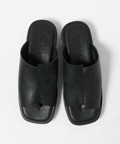 BEAUTY&YOUTH UNITED ARROWS / ビューティー&ユース ユナイテッドアローズ サンダル | ＜THAJA＞コンビ カバートング スライダー サンダル