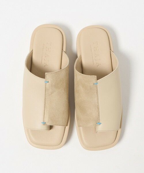 BEAUTY&YOUTH UNITED ARROWS / ビューティー&ユース ユナイテッドアローズ サンダル | ＜THAJA＞コンビ カバートング スライダー サンダル | 詳細13