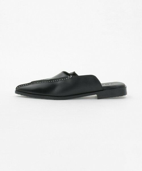 BEAUTY&YOUTH UNITED ARROWS / ビューティー&ユース ユナイテッドアローズ サンダル | ＜THAJA＞レザー ステッチ ポインテッド スライダー サンダル | 詳細3
