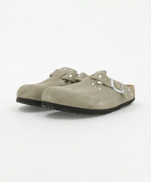 BEAUTY&YOUTH UNITED ARROWS / ビューティー&ユース ユナイテッドアローズ サンダル | ＜BIRKENSTOCK＞スエード ボストン リベット サンダル | 詳細1