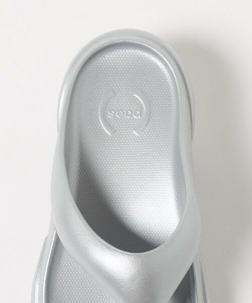 BEAUTY&YOUTH UNITED ARROWS / ビューティー&ユース ユナイテッドアローズ サンダル | ＜PAES＞NEW FLIP FLOP サンダル/シルバーカラー | 詳細9