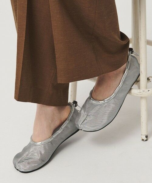 BEAUTY&YOUTH UNITED ARROWS / ビューティー&ユース ユナイテッドアローズ フラットシューズ | ＜PAES＞メッシュ ストリング フラットシューズ | 詳細1