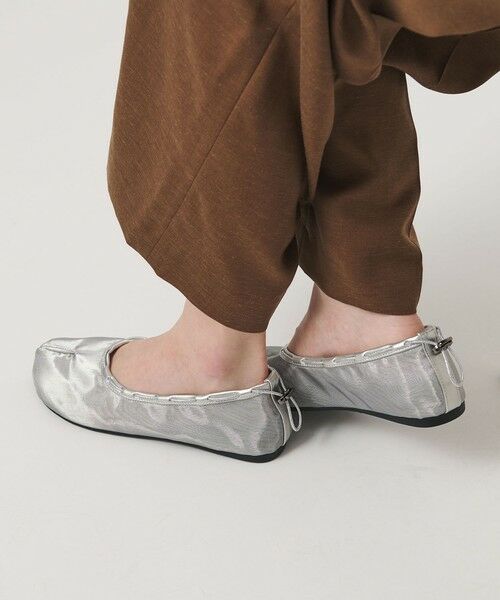 BEAUTY&YOUTH UNITED ARROWS / ビューティー&ユース ユナイテッドアローズ フラットシューズ | ＜PAES＞メッシュ ストリング フラットシューズ | 詳細2