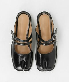 BEAUTY&YOUTH UNITED ARROWS / ビューティー&ユース ユナイテッドアローズ サンダル | ＜PAES＞ダブルバックル ミュール/ブラック