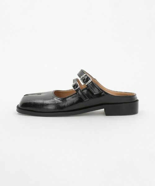 BEAUTY&YOUTH UNITED ARROWS / ビューティー&ユース ユナイテッドアローズ サンダル | ＜PAES＞ダブルバックル ミュール/ブラック | 詳細1
