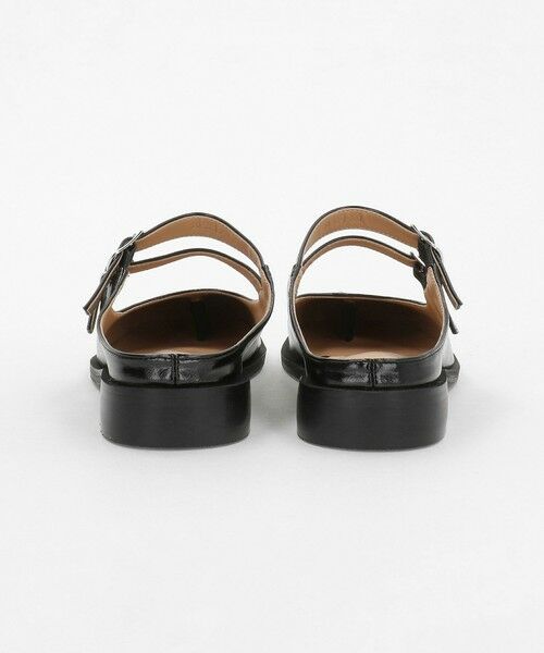 BEAUTY&YOUTH UNITED ARROWS / ビューティー&ユース ユナイテッドアローズ サンダル | ＜PAES＞ダブルバックル ミュール/ブラック | 詳細4
