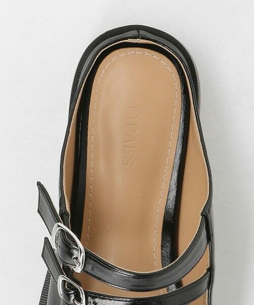 BEAUTY&YOUTH UNITED ARROWS / ビューティー&ユース ユナイテッドアローズ サンダル | ＜PAES＞ダブルバックル ミュール/ブラック | 詳細6