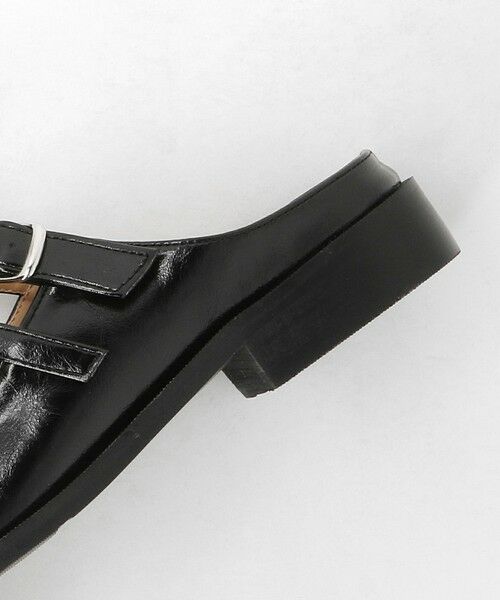 BEAUTY&YOUTH UNITED ARROWS / ビューティー&ユース ユナイテッドアローズ サンダル | ＜PAES＞ダブルバックル ミュール/ブラック | 詳細8