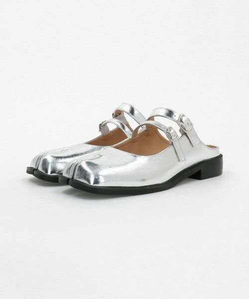 BEAUTY&YOUTH UNITED ARROWS / ビューティー&ユース ユナイテッドアローズ サンダル | ＜PAES＞ダブルバックル ミュール/シルバーカラー | 詳細2