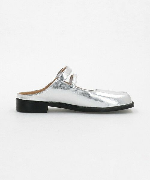 BEAUTY&YOUTH UNITED ARROWS / ビューティー&ユース ユナイテッドアローズ サンダル | ＜PAES＞ダブルバックル ミュール/シルバーカラー | 詳細3