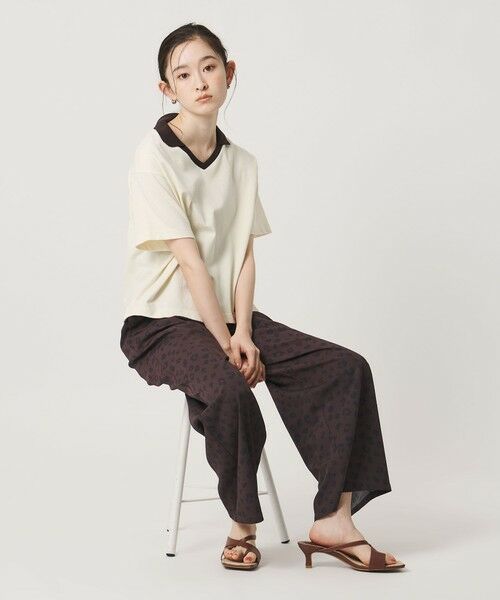 BEAUTY&YOUTH UNITED ARROWS / ビューティー&ユース ユナイテッドアローズ サンダル | レザーライク サムリング クロス サンダル | 詳細15