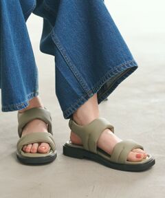 BEAUTY&YOUTH UNITED ARROWS / ビューティー&ユース ユナイテッドアローズ サンダル | プク ステッチ サンダル