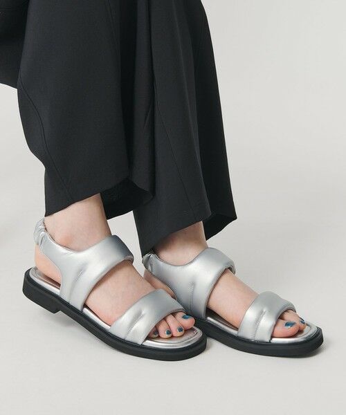 BEAUTY&YOUTH UNITED ARROWS / ビューティー&ユース ユナイテッドアローズ サンダル | プク ステッチ サンダル | 詳細1