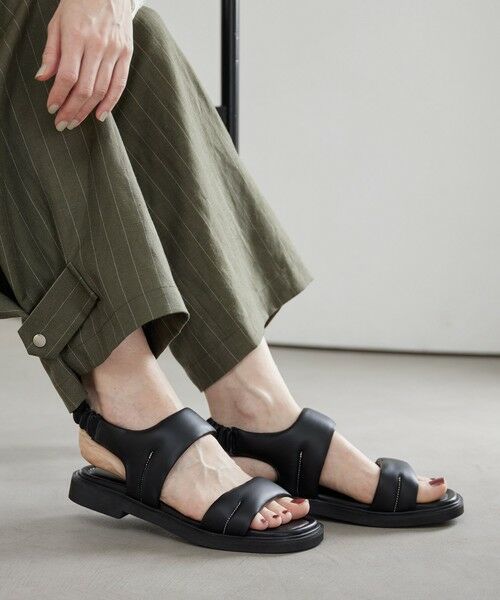 BEAUTY&YOUTH UNITED ARROWS / ビューティー&ユース ユナイテッドアローズ サンダル | プク ステッチ サンダル | 詳細8