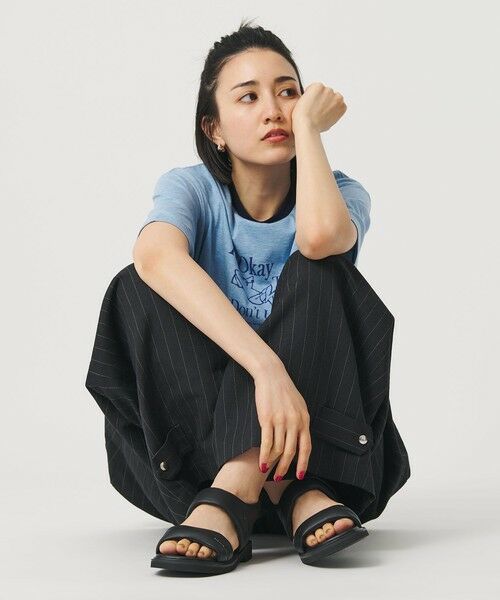 BEAUTY&YOUTH UNITED ARROWS / ビューティー&ユース ユナイテッドアローズ サンダル | プク ステッチ サンダル | 詳細13
