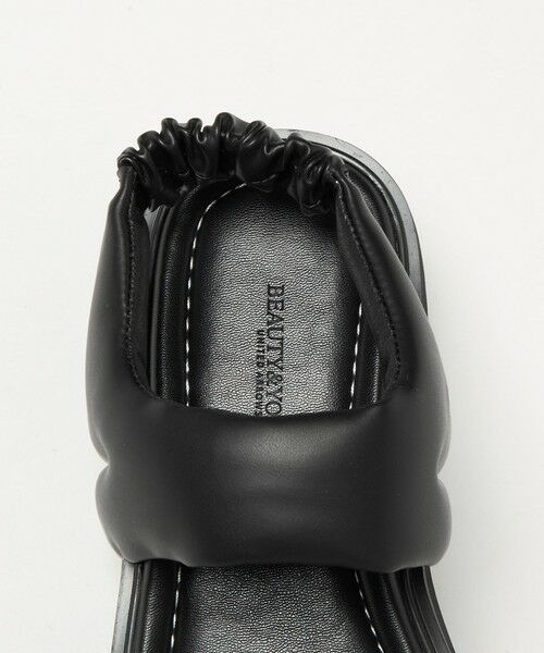 BEAUTY&YOUTH UNITED ARROWS / ビューティー&ユース ユナイテッドアローズ サンダル | プク ステッチ サンダル | 詳細20