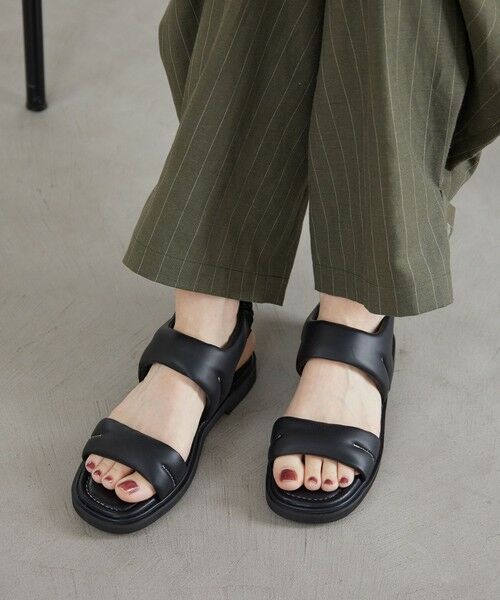 BEAUTY&YOUTH UNITED ARROWS / ビューティー&ユース ユナイテッドアローズ サンダル | プク ステッチ サンダル | 詳細9