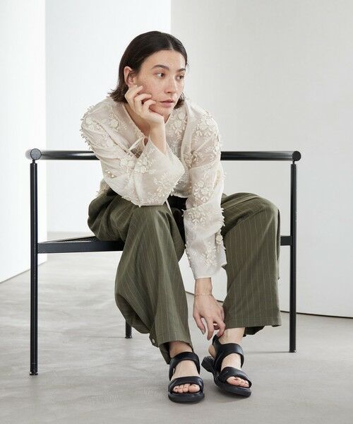BEAUTY&YOUTH UNITED ARROWS / ビューティー&ユース ユナイテッドアローズ サンダル | プク ステッチ サンダル | 詳細10