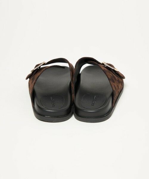 BEAUTY&YOUTH UNITED ARROWS / ビューティー&ユース ユナイテッドアローズ サンダル | スエードライク ビッグバックル スライダー サンダル | 詳細13