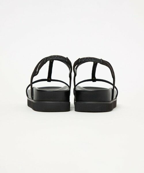 BEAUTY&YOUTH UNITED ARROWS / ビューティー&ユース ユナイテッドアローズ サンダル | メタルプレート プラットフォーム サンダル | 詳細9