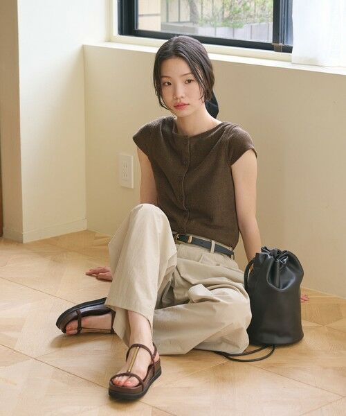 BEAUTY&YOUTH UNITED ARROWS / ビューティー&ユース ユナイテッドアローズ サンダル | メタルプレート プラットフォーム サンダル | 詳細17