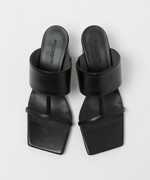 BEAUTY&YOUTH UNITED ARROWS / ビューティー&ユース ユナイテッドアローズ サンダル | スマートストラップ カバー ミュール | 詳細3