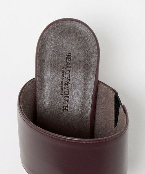 BEAUTY&YOUTH UNITED ARROWS / ビューティー&ユース ユナイテッドアローズ サンダル | スマートストラップ カバー ミュール | 詳細14