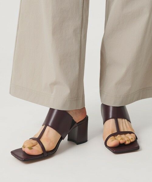 BEAUTY&YOUTH UNITED ARROWS / ビューティー&ユース ユナイテッドアローズ サンダル | スマートストラップ カバー ミュール | 詳細7
