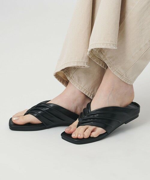 BEAUTY&YOUTH UNITED ARROWS / ビューティー&ユース ユナイテッドアローズ サンダル | タック インヒール トング サンダル | 詳細2