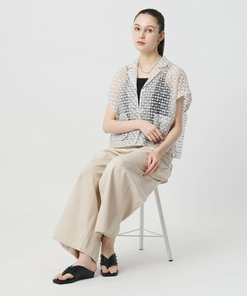 BEAUTY&YOUTH UNITED ARROWS / ビューティー&ユース ユナイテッドアローズ サンダル | タック インヒール トング サンダル | 詳細3