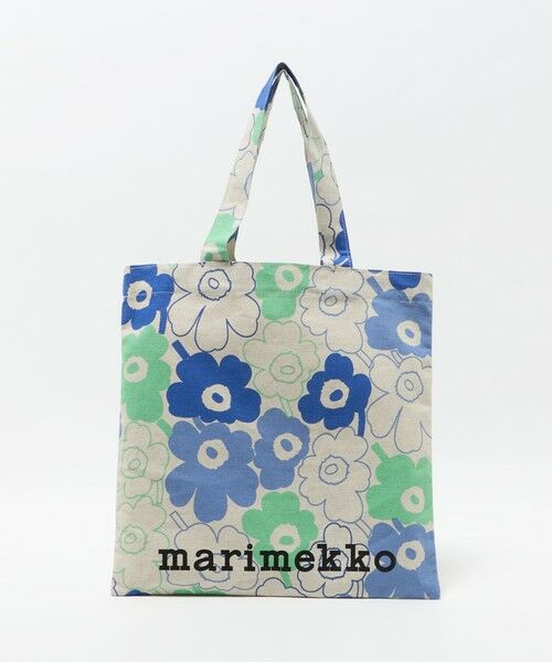 BEAUTY&YOUTH UNITED ARROWS / ビューティー&ユース ユナイテッドアローズ トートバッグ | ＜marimekko＞Vankka Piirto Unikko トートバッグ（LT.BLUE）