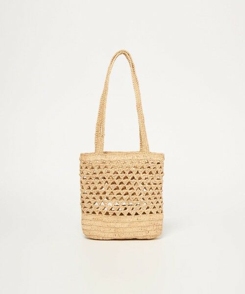 BEAUTY&YOUTH UNITED ARROWS / ビューティー&ユース ユナイテッドアローズ かごバック | 【別注】＜MIORA＞ラフィア ロゴ トートバッグ | 詳細6