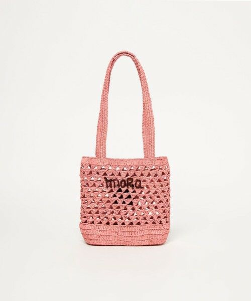 BEAUTY&YOUTH UNITED ARROWS / ビューティー&ユース ユナイテッドアローズ かごバック | 【別注】＜MIORA＞ラフィア ロゴ トートバッグ | 詳細27