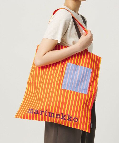 BEAUTY&YOUTH UNITED ARROWS / ビューティー&ユース ユナイテッドアローズ トートバッグ | ＜marimekko＞PICCOLO トートバッグ（ORANGE）
