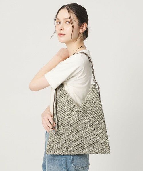 BEAUTY&YOUTH UNITED ARROWS / ビューティー&ユース ユナイテッドアローズ かごバック | 【別注】＜LE VERNIS＞パラコードハンドル ショルダーバッグ/かごバッグ | 詳細1