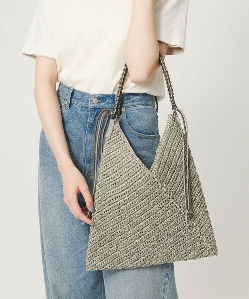 BEAUTY&YOUTH UNITED ARROWS / ビューティー&ユース ユナイテッドアローズ かごバック | 【別注】＜LE VERNIS＞パラコードハンドル ショルダーバッグ/かごバッグ | 詳細2