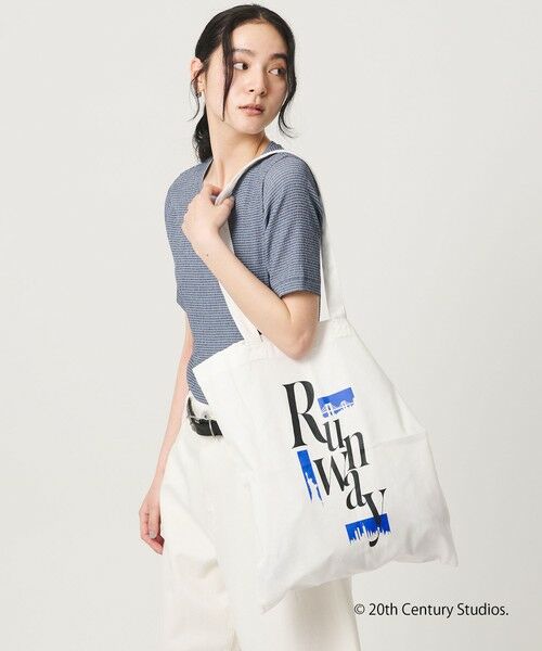 BEAUTY&YOUTH UNITED ARROWS / ビューティー&ユース ユナイテッドアローズ トートバッグ | 【別注】＜プラダを着た悪魔2＞ロゴ トートバッグ | 詳細1