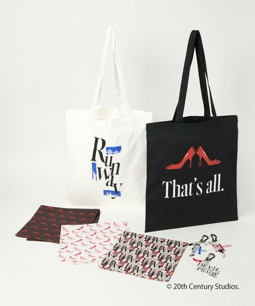 BEAUTY&YOUTH UNITED ARROWS / ビューティー&ユース ユナイテッドアローズ トートバッグ | 【別注】＜プラダを着た悪魔2＞ロゴ トートバッグ | 詳細13