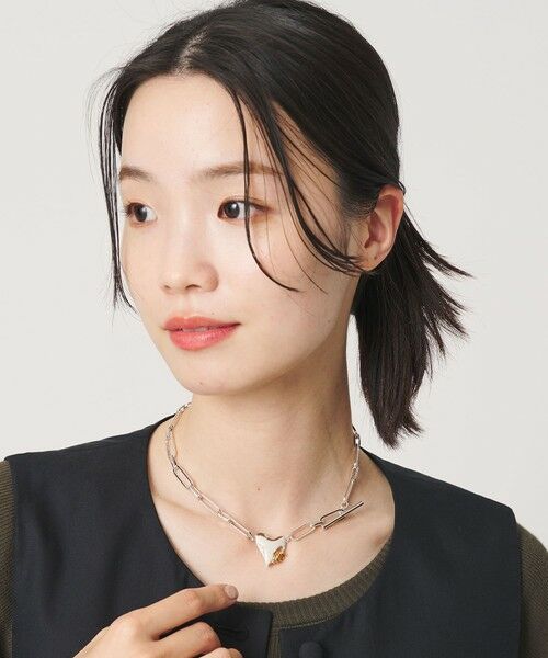BEAUTY&YOUTH UNITED ARROWS / ビューティー&ユース ユナイテッドアローズ ネックレス・ペンダント・チョーカー | ＜LAPUIS＞Coil Heart チョーカー | 詳細1