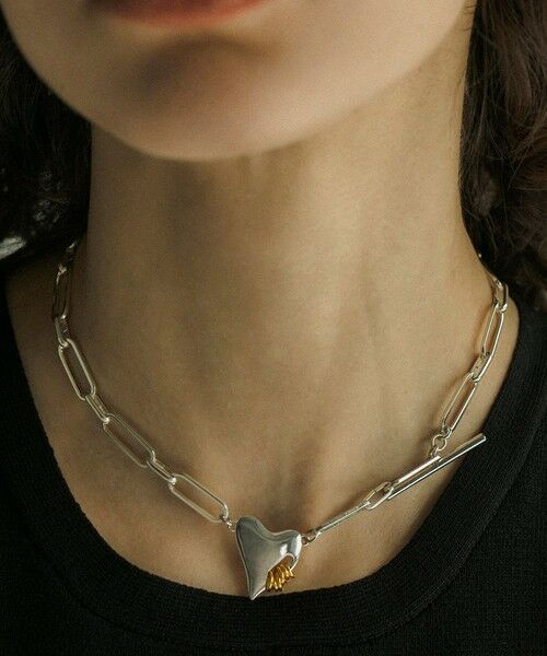 BEAUTY&YOUTH UNITED ARROWS / ビューティー&ユース ユナイテッドアローズ ネックレス・ペンダント・チョーカー | ＜LAPUIS＞Coil Heart チョーカー | 詳細2