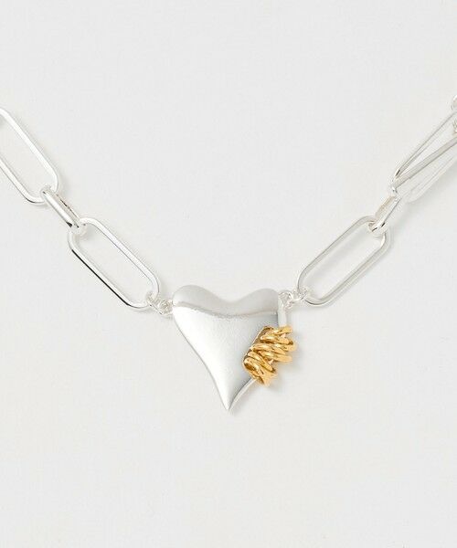 BEAUTY&YOUTH UNITED ARROWS / ビューティー&ユース ユナイテッドアローズ ネックレス・ペンダント・チョーカー | ＜LAPUIS＞Coil Heart チョーカー | 詳細4