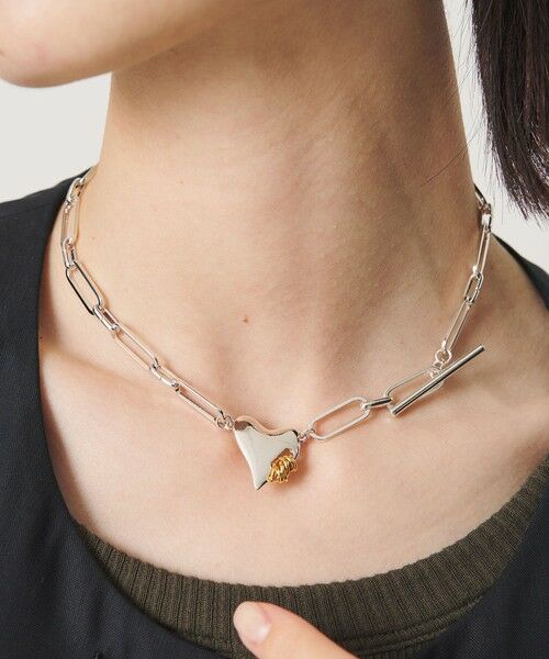 BEAUTY&YOUTH UNITED ARROWS / ビューティー&ユース ユナイテッドアローズ ネックレス・ペンダント・チョーカー | ＜LAPUIS＞Coil Heart チョーカー（その他1）