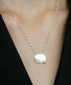 BEAUTY&YOUTH UNITED ARROWS / ビューティー&ユース ユナイテッドアローズ ネックレス・ペンダント・チョーカー | ＜LAPUIS＞Bijou Plate ネックレス
