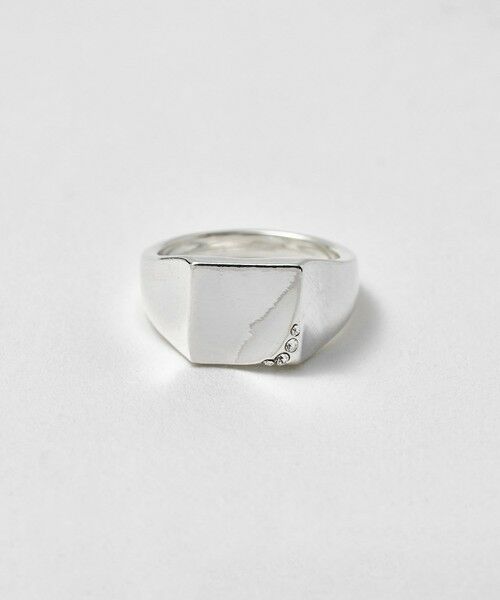 BEAUTY&YOUTH UNITED ARROWS / ビューティー&ユース ユナイテッドアローズ リング | ＜LAPUIS＞Bijou Plate リング | 詳細1