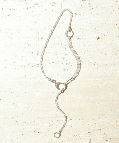 BEAUTY&YOUTH UNITED ARROWS / ビューティー&ユース ユナイテッドアローズ ネックレス・ペンダント・チョーカー | ＜Soierie＞Key motif ネックレス（SILVER）