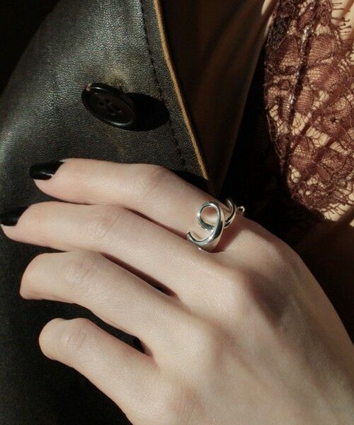 BEAUTY&YOUTH UNITED ARROWS / ビューティー&ユース ユナイテッドアローズ リング | ＜Soierie＞Virtual カフリング 2WAY（SILVER）