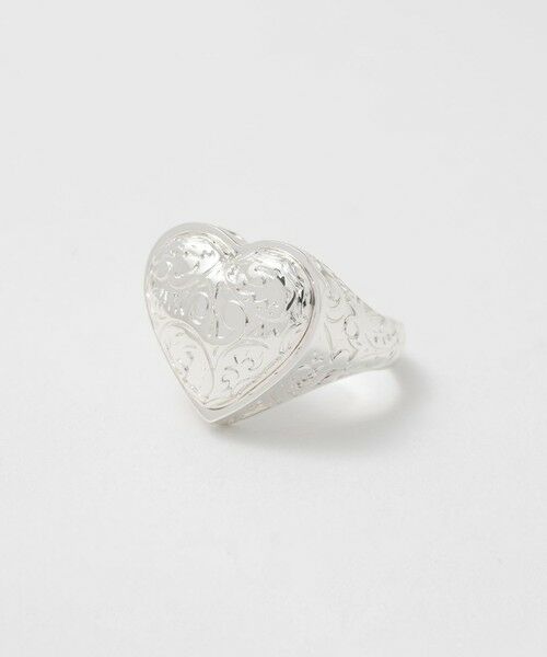 BEAUTY&YOUTH UNITED ARROWS / ビューティー&ユース ユナイテッドアローズ リング | ＜Soierie＞Heart barbell リング | 詳細3
