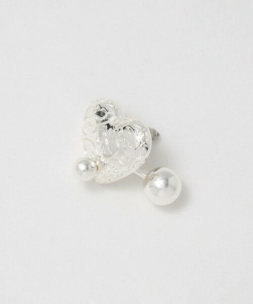 BEAUTY&YOUTH UNITED ARROWS / ビューティー&ユース ユナイテッドアローズ ピアス・イヤリング | ＜Soierie＞Heart barbell ピアス | 詳細4